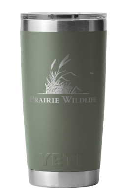 Yeti Rambler 20 Oz Tumbler with Magslider Lid : Prairie Wildlife Edition