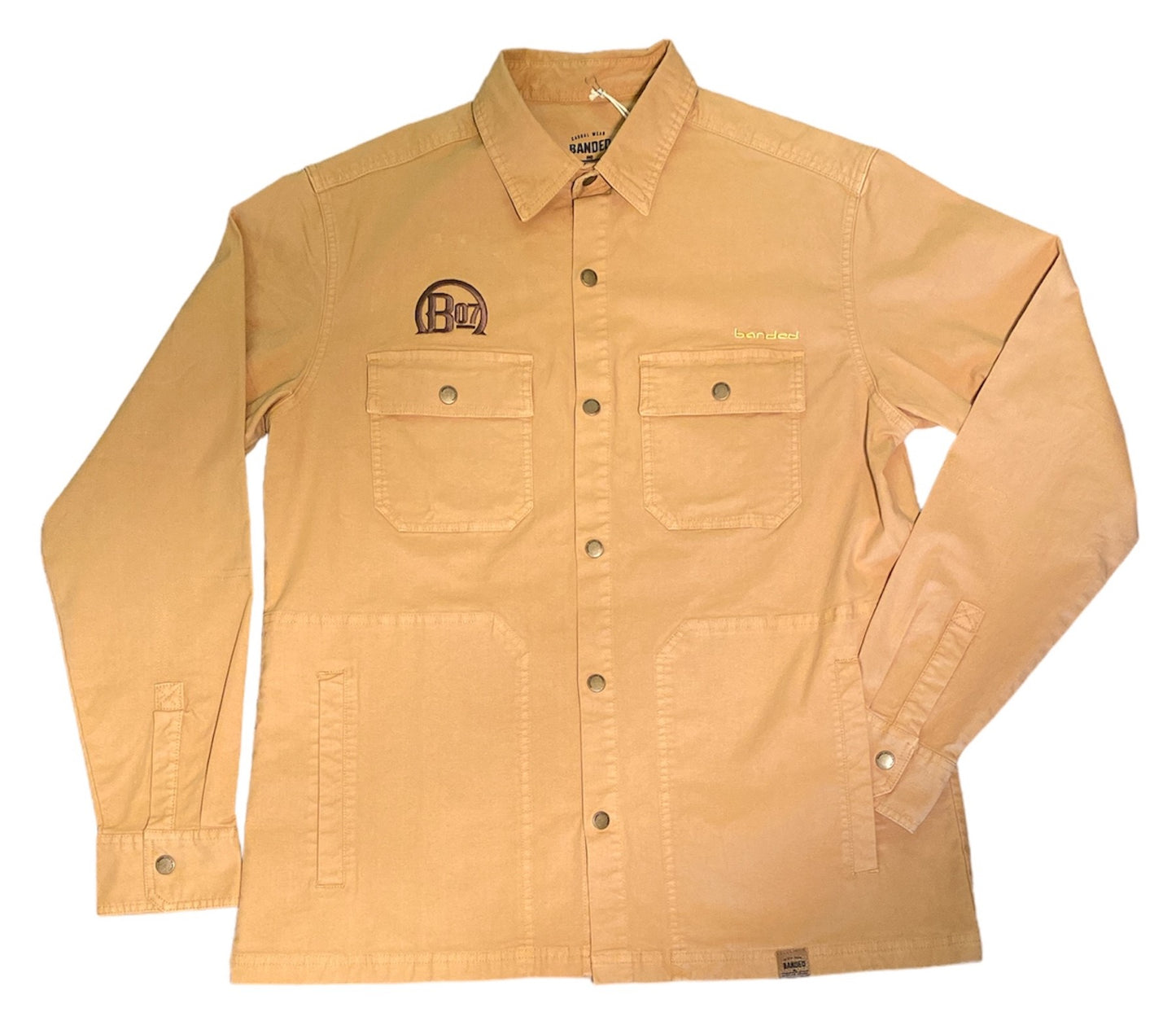 Banded Canvas Camp Shirt-Jacket B-Line 07